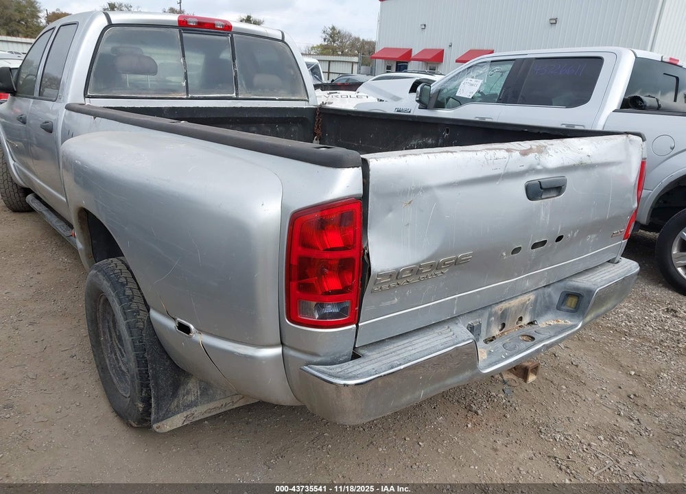 2004 DODGE RAM 3500 SLT/LARAMIE VIN: 3D7MA48C04G265027