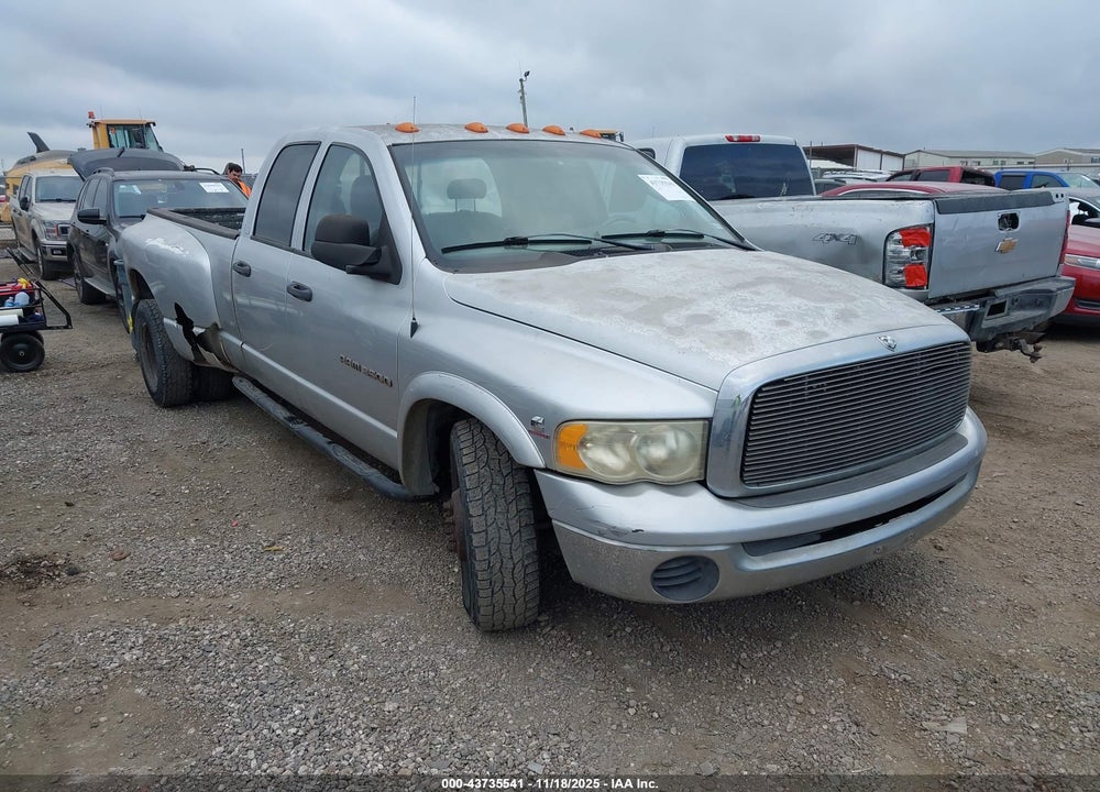 2004 DODGE RAM 3500 SLT/LARAMIE VIN: 3D7MA48C04G265027