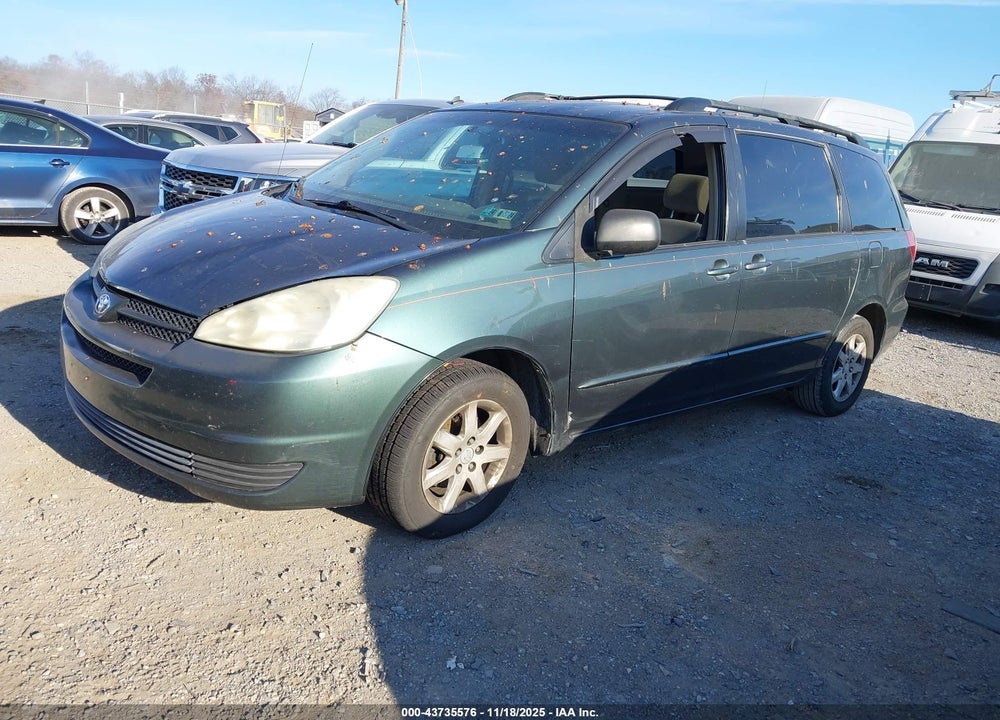 2005 TOYOTA SIENNA LE VIN: 5TDZA23C45S387159