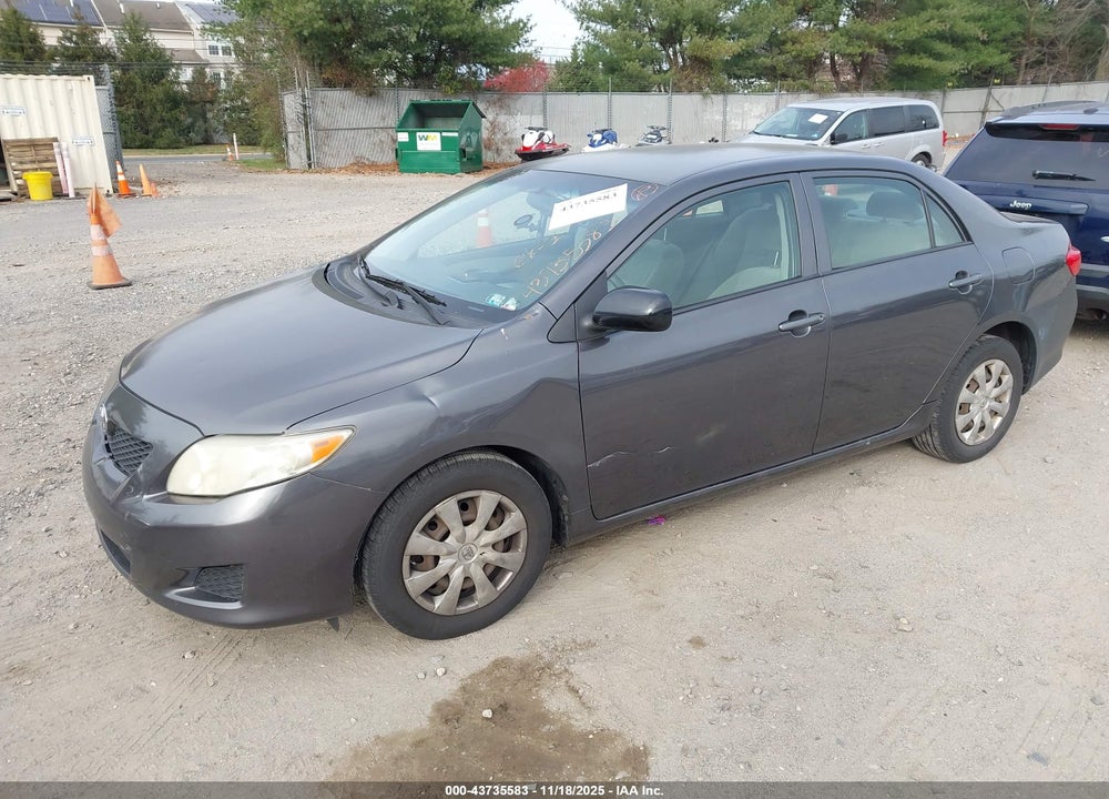 2009 TOYOTA COROLLA LE VIN: JTDBL40E199033035