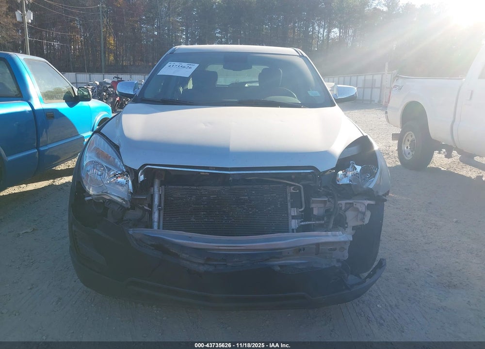 2013 CHEVROLET EQUINOX LS VIN: 2GNALBEK1D6295440