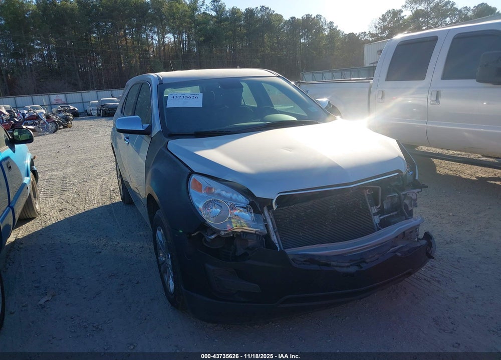 2013 CHEVROLET EQUINOX LS VIN: 2GNALBEK1D6295440