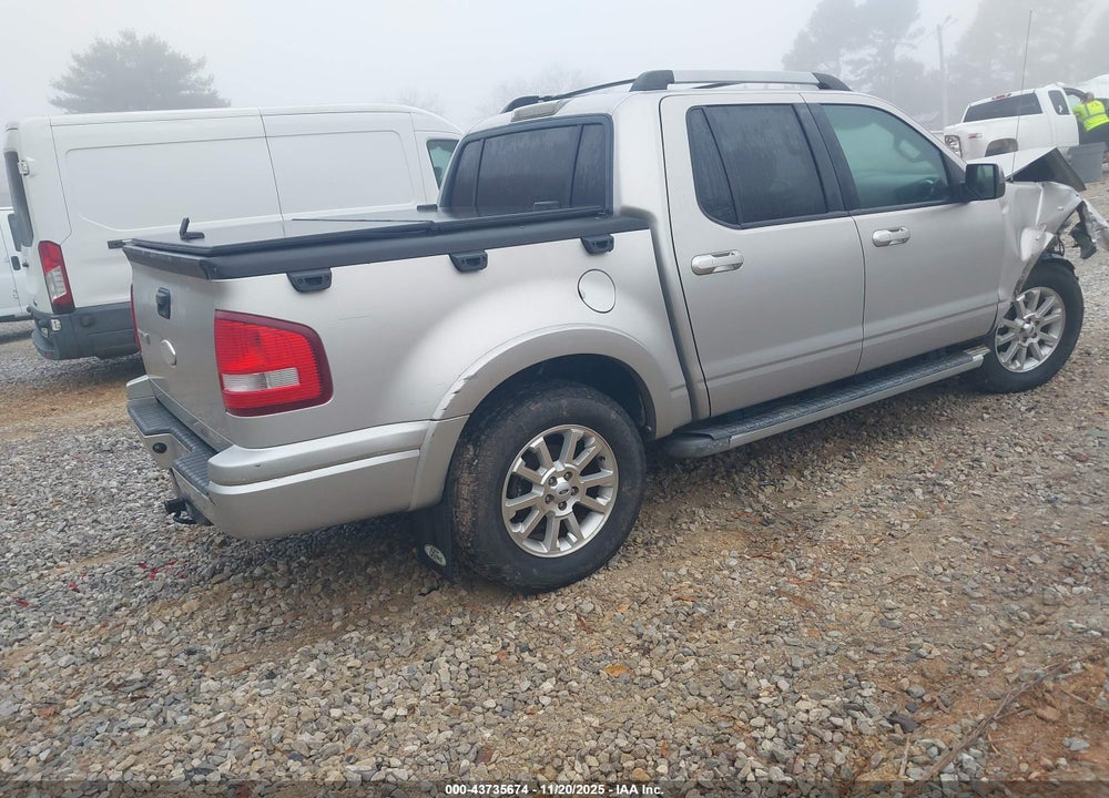 2007 FORD EXPLORER SPORT TRAC LIMITED VIN: 1FMEU33K37UA28656