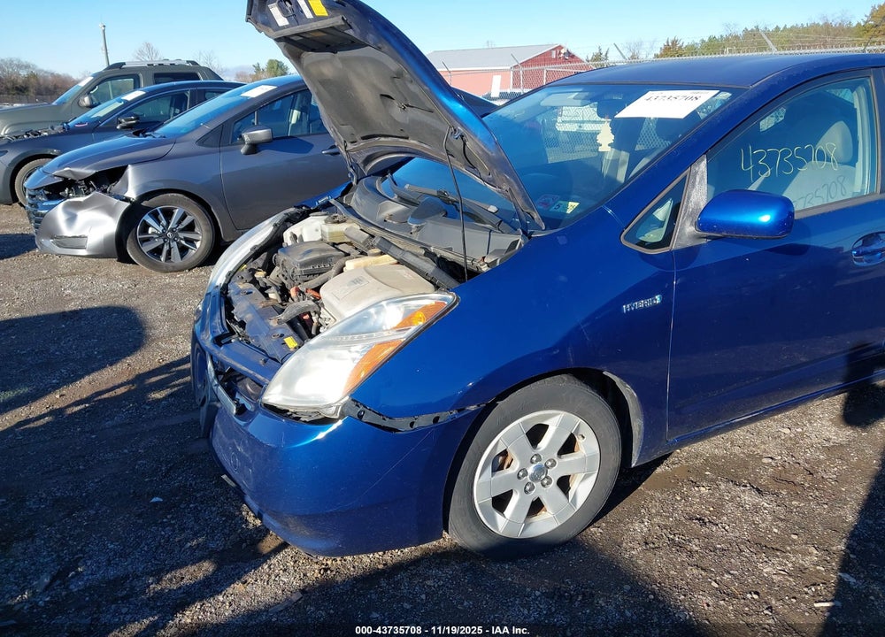 2008 TOYOTA PRIUS VIN: JTDKB20U487775616