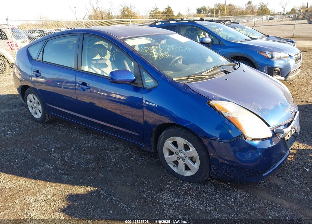 2008 TOYOTA PRIUS VIN: JTDKB20U487775616