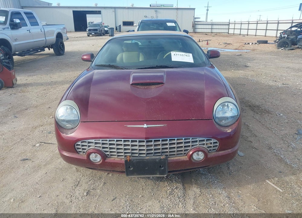 2004 FORD THUNDERBIRD VIN: 1FAHP60A34Y109432