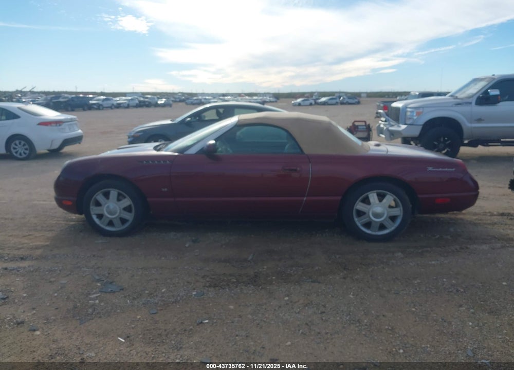 2004 FORD THUNDERBIRD VIN: 1FAHP60A34Y109432