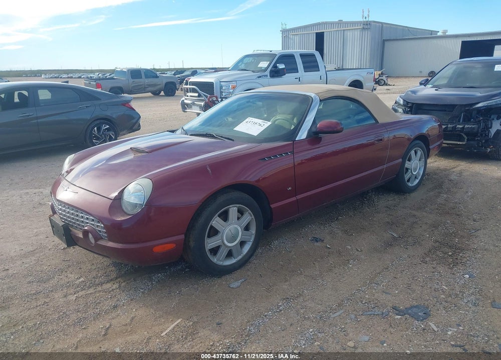 2004 FORD THUNDERBIRD VIN: 1FAHP60A34Y109432