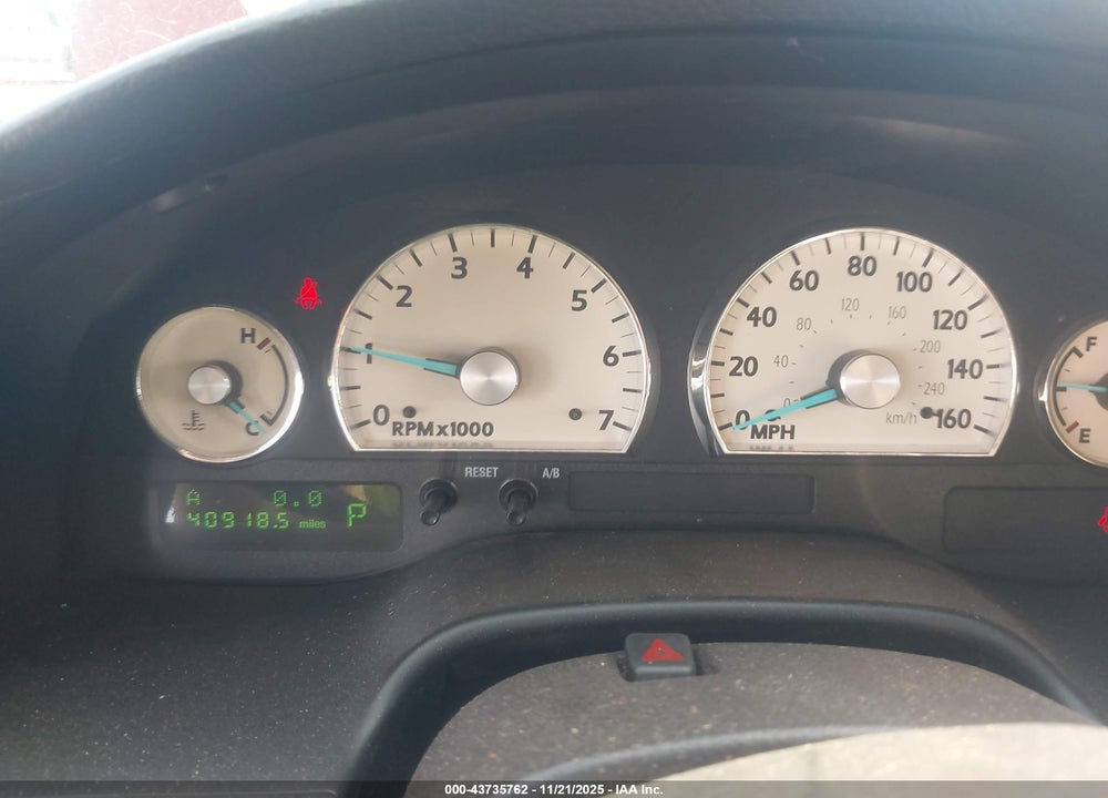 2004 FORD THUNDERBIRD VIN: 1FAHP60A34Y109432