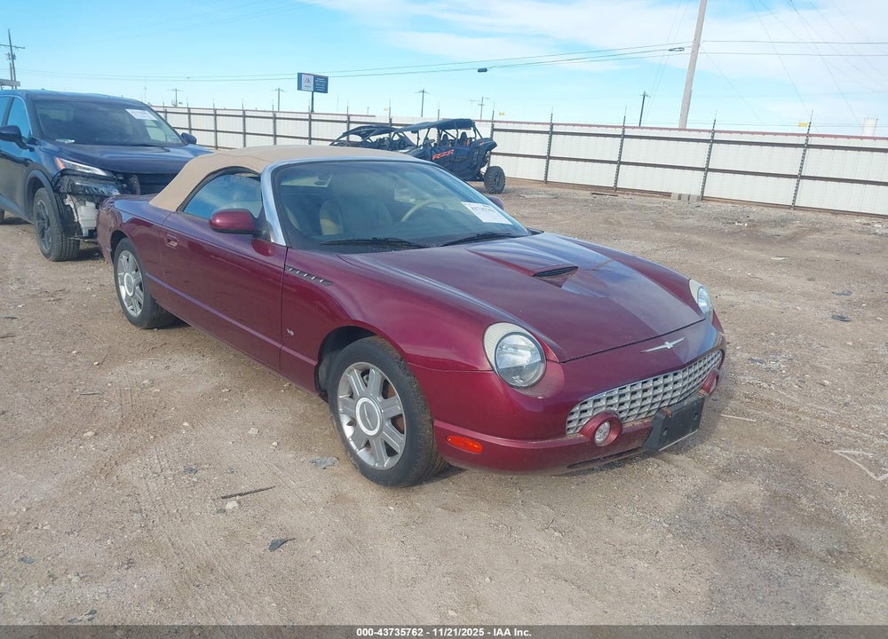 2004 FORD THUNDERBIRD VIN: 1FAHP60A34Y109432