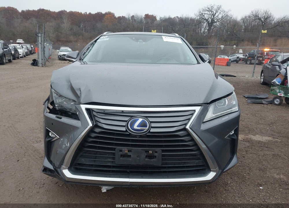 2017 LEXUS RX 450H VIN: 2T2BGMCA8HC010448
