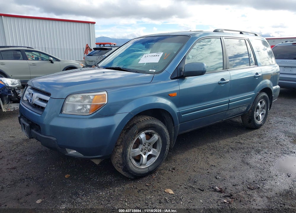 2006 HONDA PILOT EX-L VIN: 2HKYF18556H563774