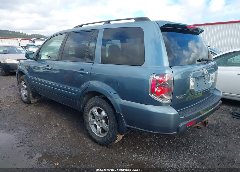 2006 HONDA PILOT EX-L VIN: 2HKYF18556H563774