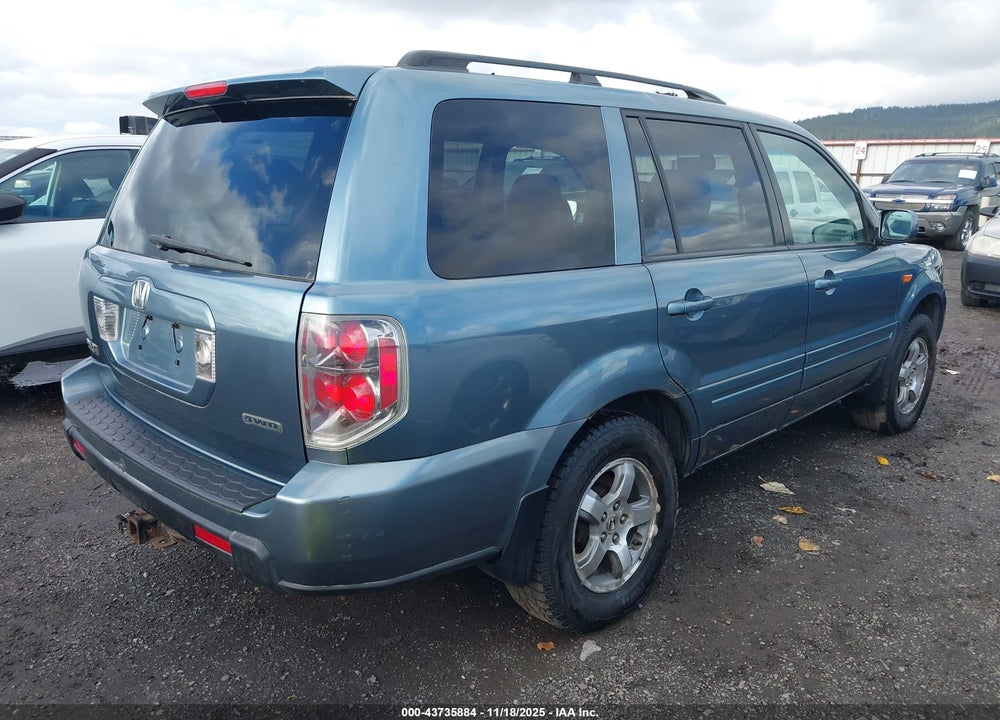 2006 HONDA PILOT EX-L VIN: 2HKYF18556H563774