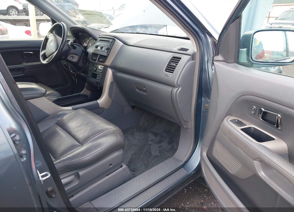 2006 HONDA PILOT EX-L VIN: 2HKYF18556H563774