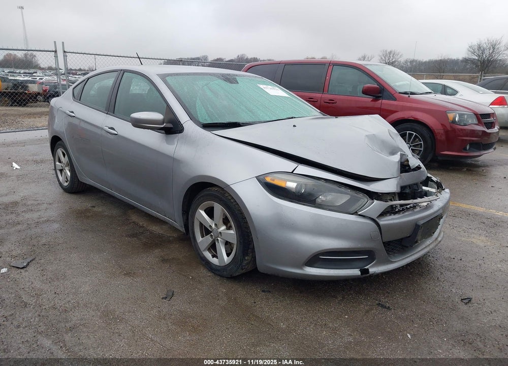 2015 DODGE DART SXT VIN: 1C3CDFBB6FD159534