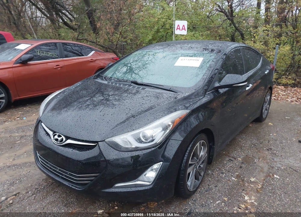 2015 HYUNDAI ELANTRA VIN: 5NPDH4AE9FH561739