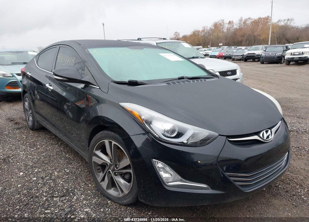 2015 HYUNDAI ELANTRA VIN: 5NPDH4AE9FH561739