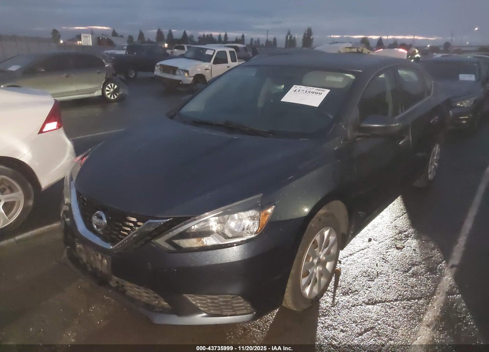 2017 NISSAN SENTRA SV VIN: 3N1AB7AP7HY346117