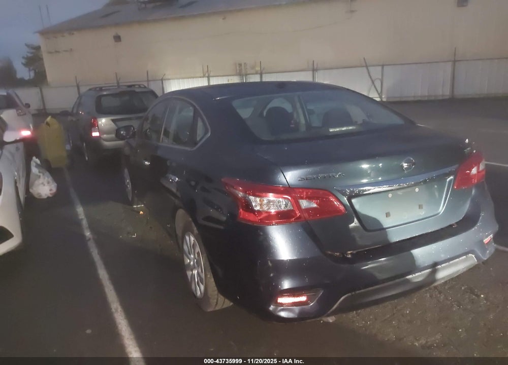 2017 NISSAN SENTRA SV VIN: 3N1AB7AP7HY346117