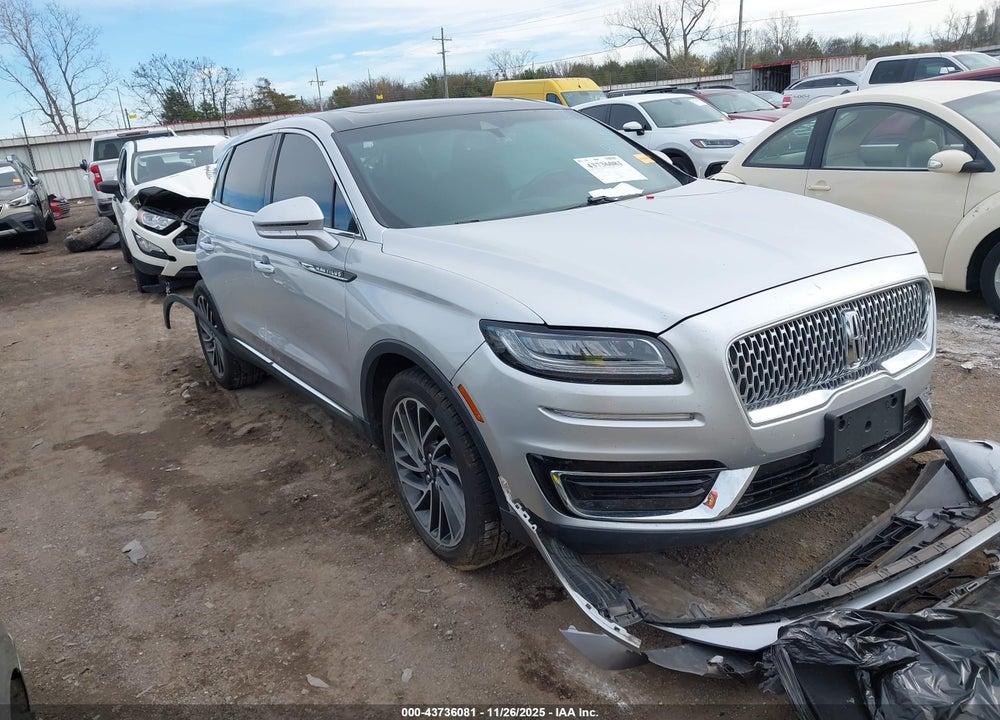 2019 LINCOLN NAUTILUS RESERVE VIN: 2LMPJ6L97KBL46055