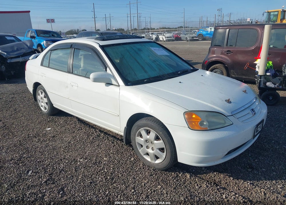 2001 HONDA CIVIC EX VIN: 2HGES26711H617602
