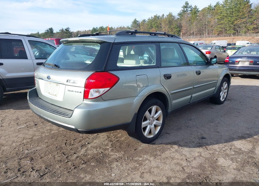 2009 SUBARU OUTBACK 2.5I VIN: 4S4BP61C097340541