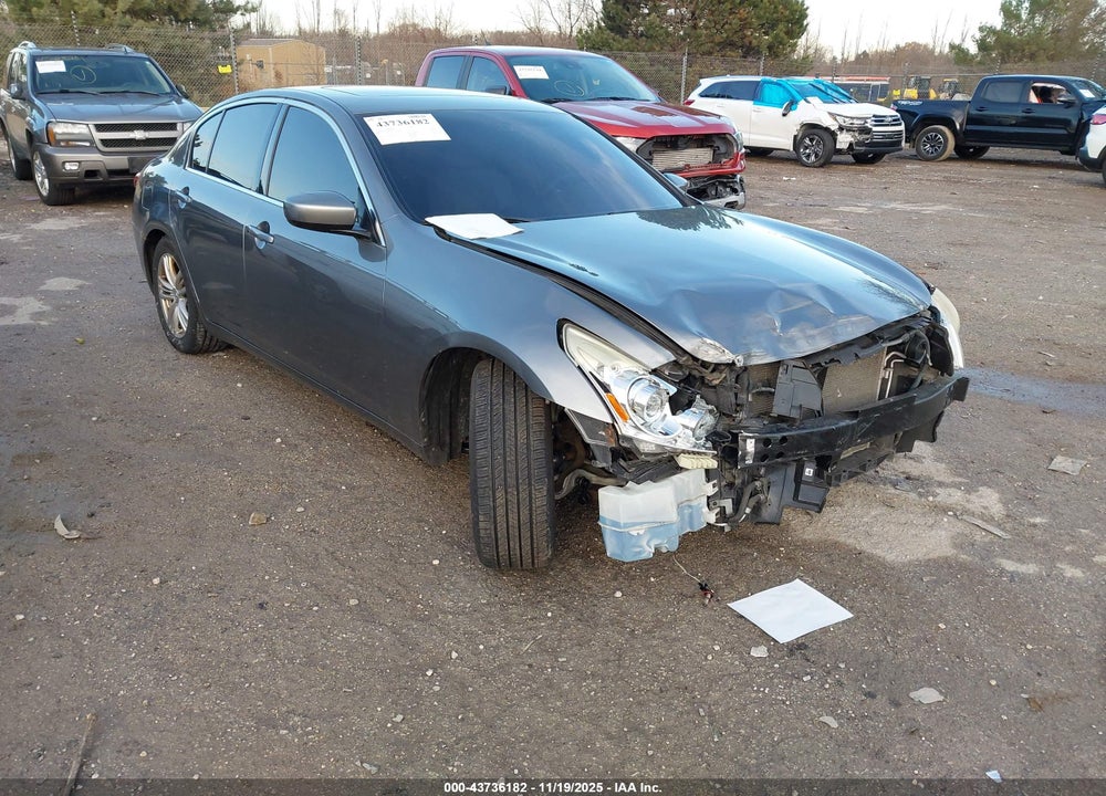 2011 INFINITI G37X VIN: JN1CV6AR8BM403835