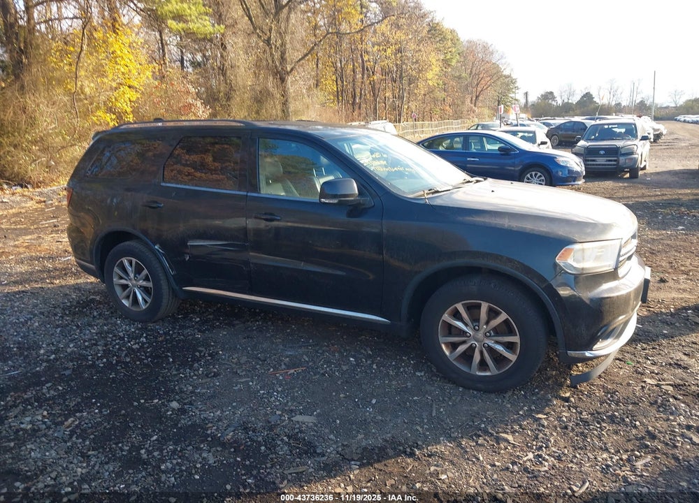 2014 DODGE DURANGO LIMITED VIN: 1C4RDJDG7EC977599