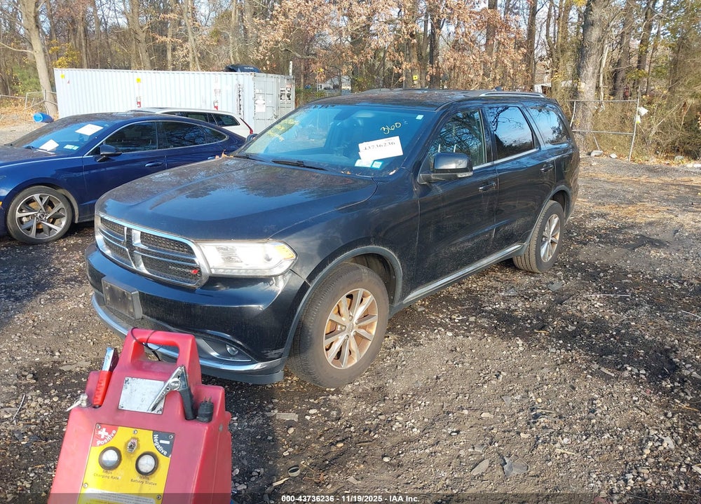 2014 DODGE DURANGO LIMITED VIN: 1C4RDJDG7EC977599