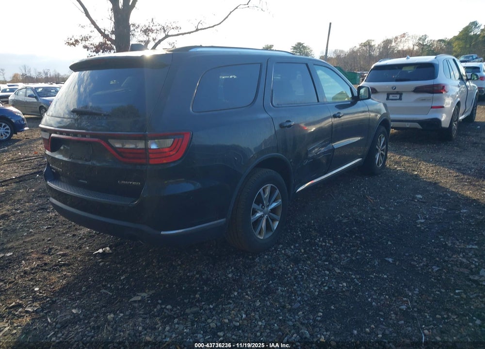 2014 DODGE DURANGO LIMITED VIN: 1C4RDJDG7EC977599