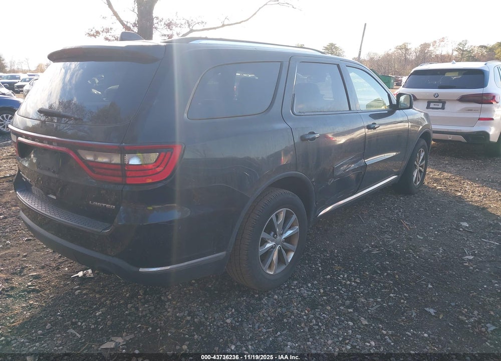 2014 DODGE DURANGO LIMITED VIN: 1C4RDJDG7EC977599