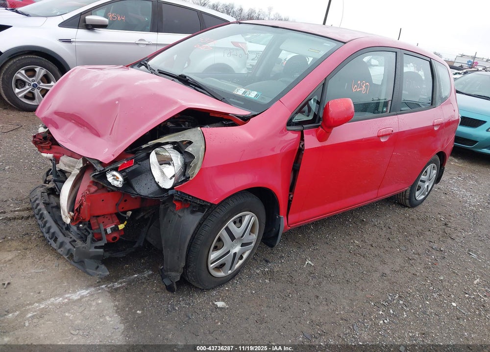 2008 HONDA FIT VIN: JHMGD384X8S045117