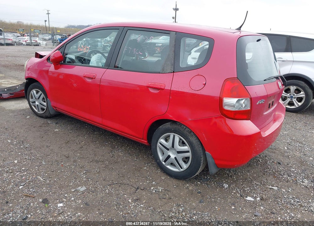2008 HONDA FIT VIN: JHMGD384X8S045117