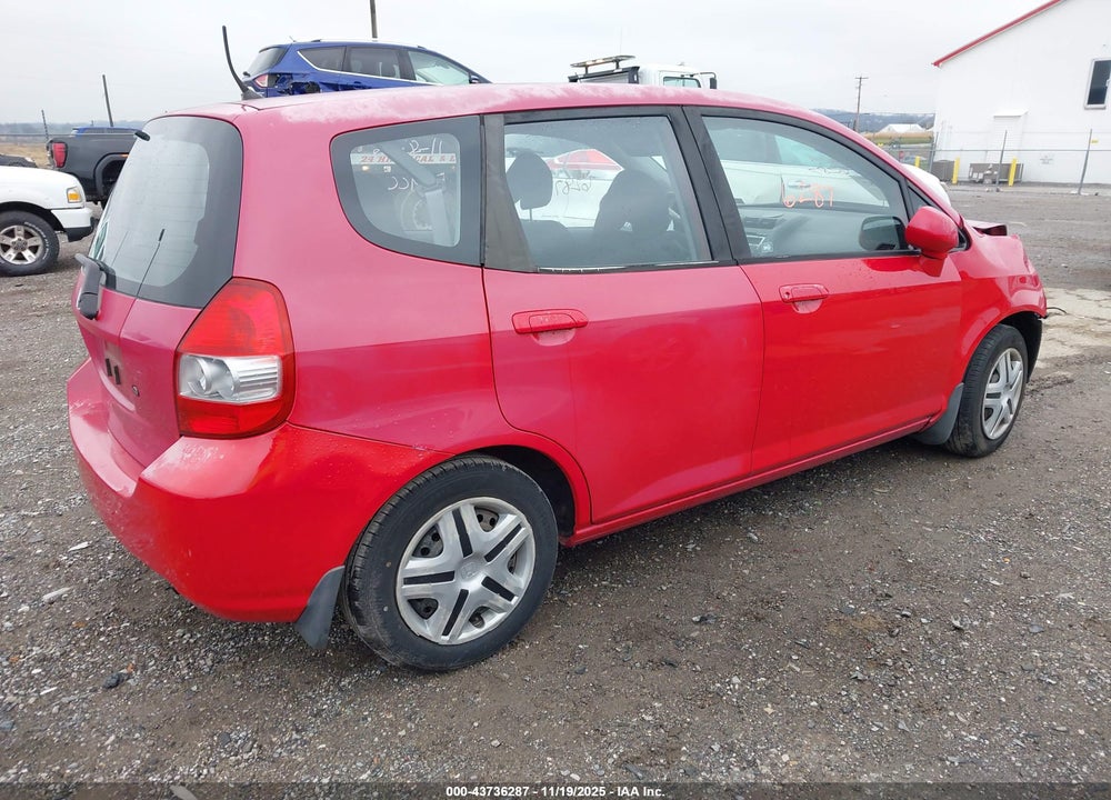 2008 HONDA FIT VIN: JHMGD384X8S045117