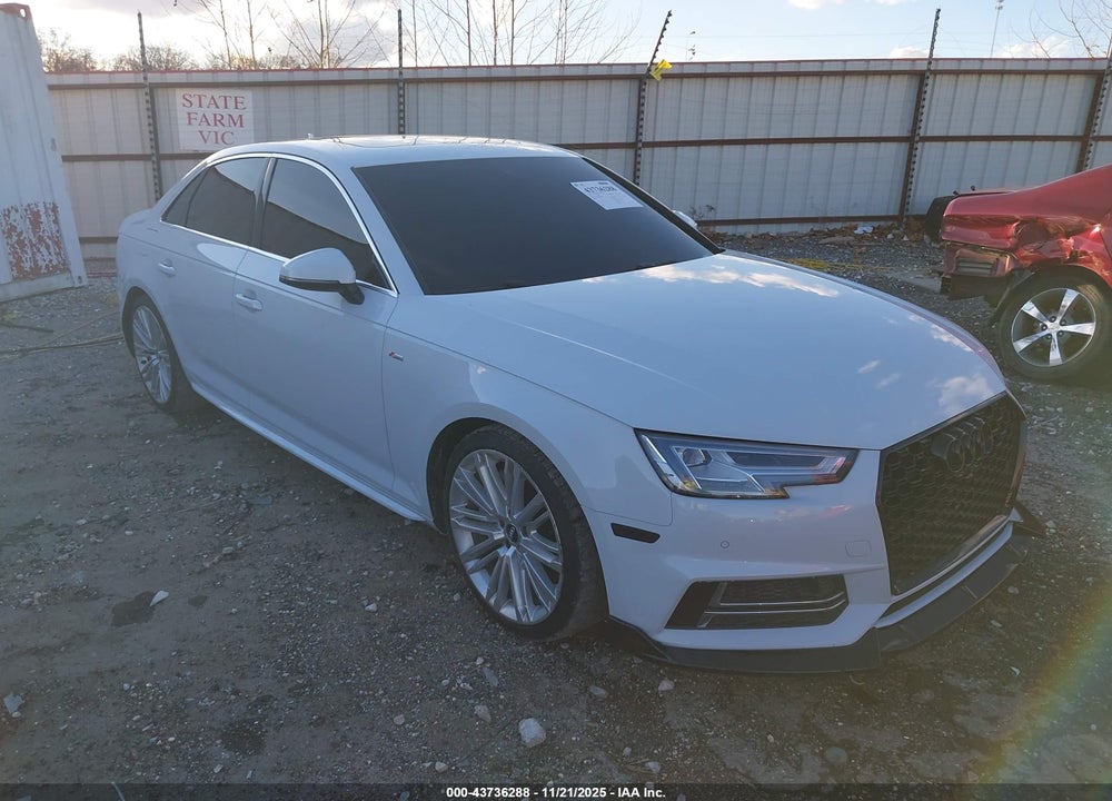 2017 AUDI A4 2.0T PREMIUM VIN: WAUENAF42HN018602