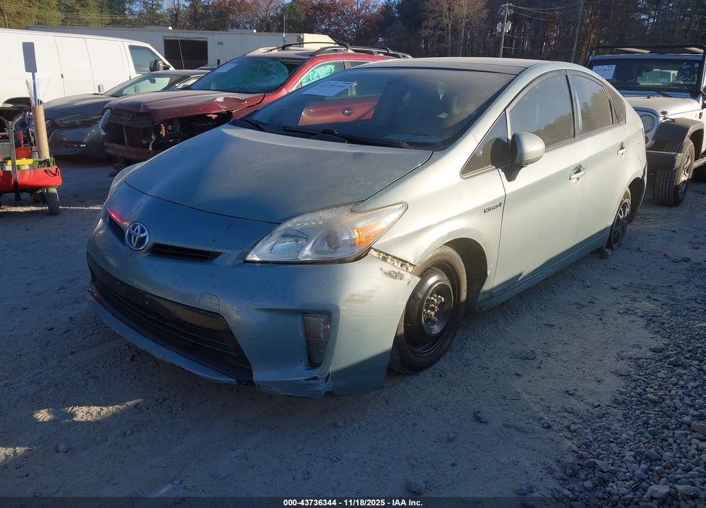 2014 TOYOTA PRIUS THREE VIN: JTDKN3DU6E1839340