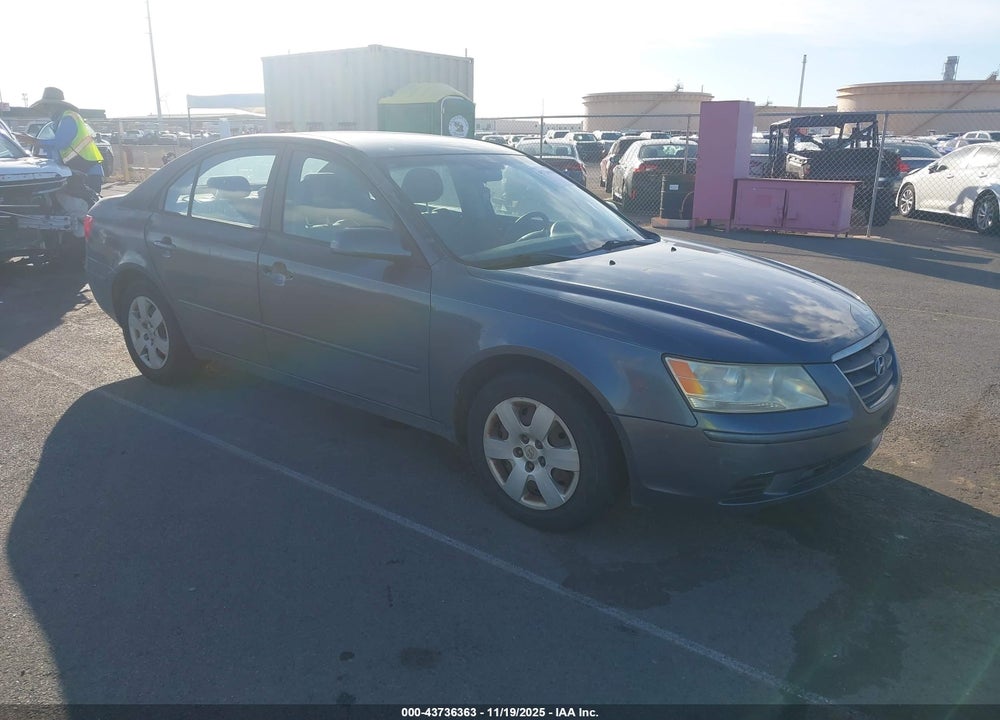 2009 HYUNDAI SONATA GLS VIN: 5NPET46C29H567798