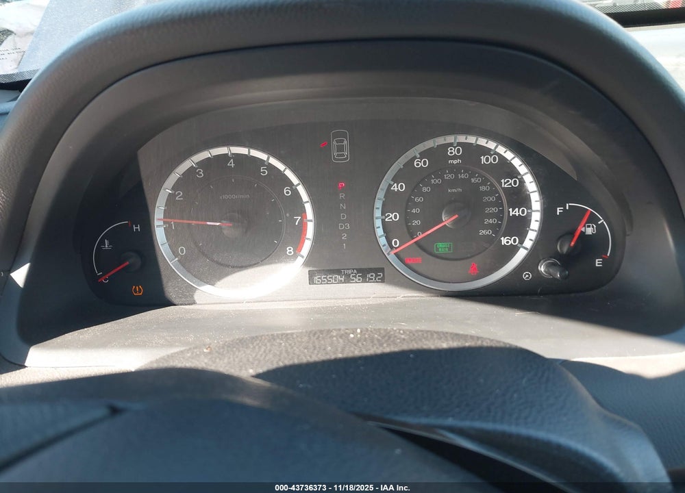 2009 HONDA ACCORD VIN: 1HGCP26359A047846