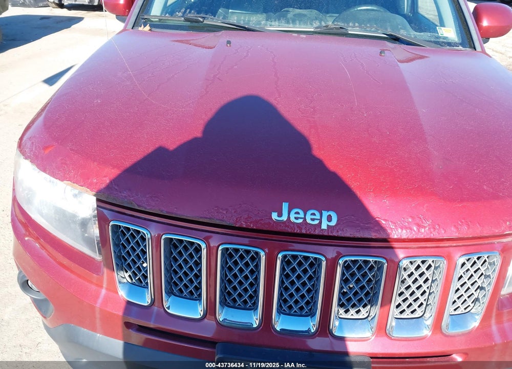 2014 JEEP COMPASS LATITUDE VIN: 1C4NJDEBXED621296