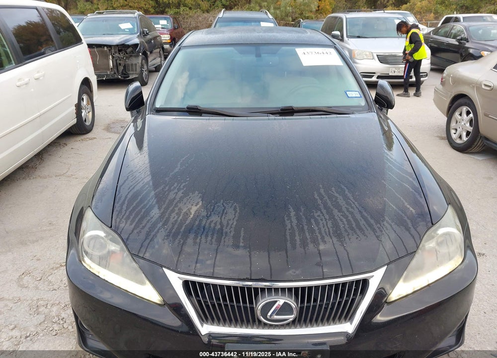 2011 LEXUS IS 250 VIN: JTHBF5C22B5144316