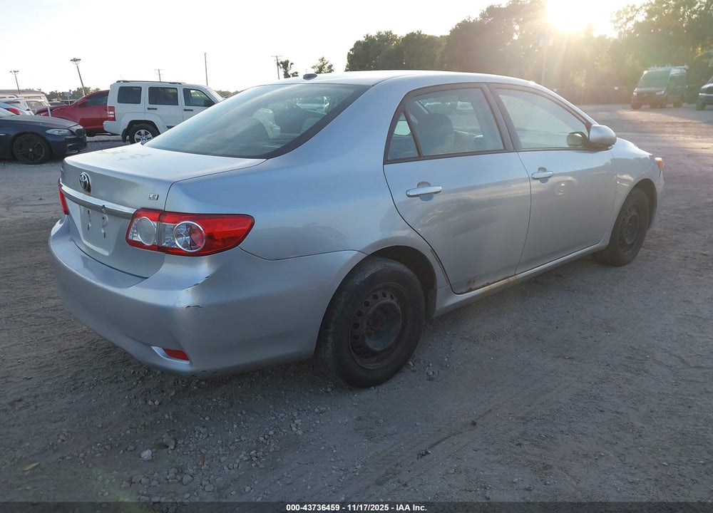 2011 TOYOTA COROLLA LE VIN: JTDBU4EE1BJ091737