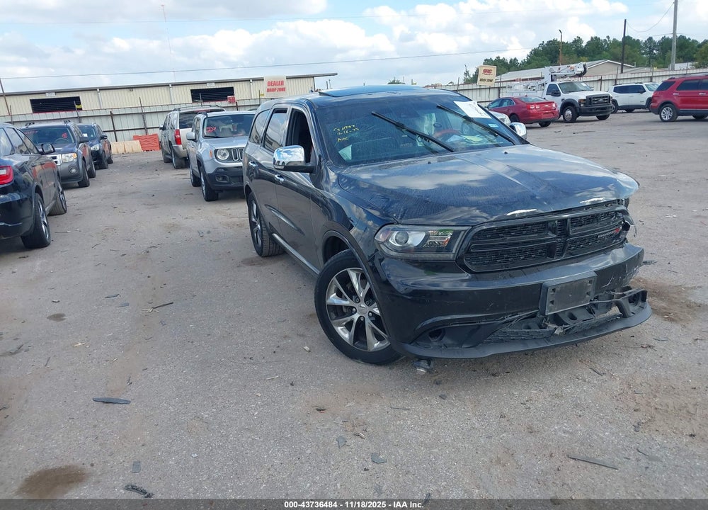 2015 DODGE DURANGO R/T VIN: 1C4SDHCT9FC789077