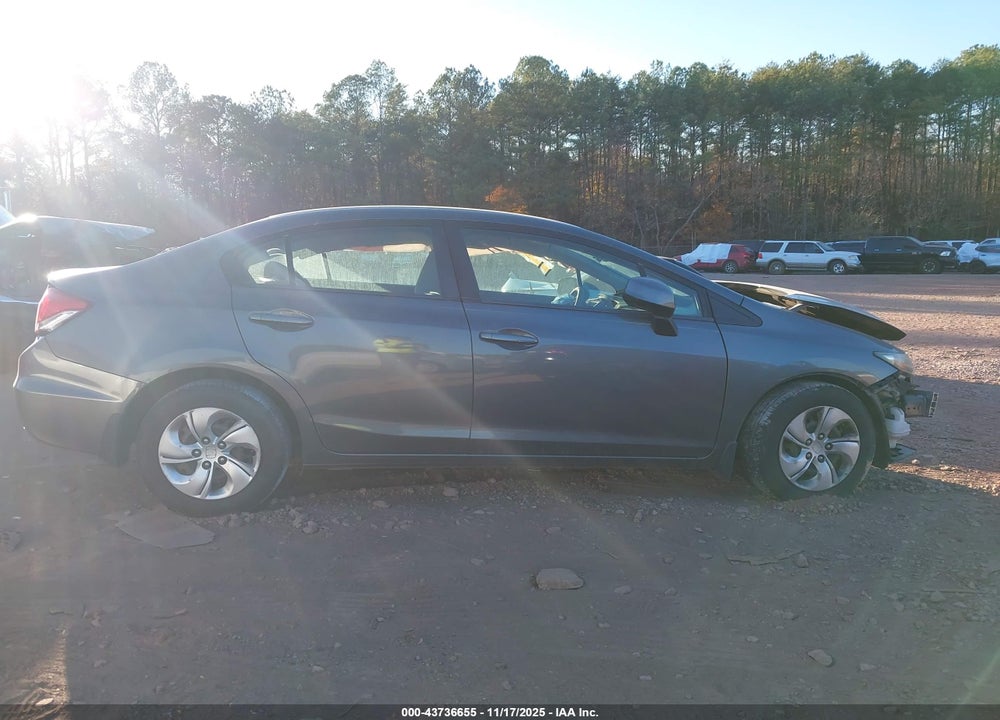2013 HONDA CIVIC LX VIN: 2HGFB2F53DH519761