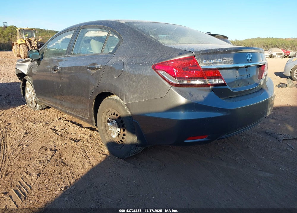 2013 HONDA CIVIC LX VIN: 2HGFB2F53DH519761