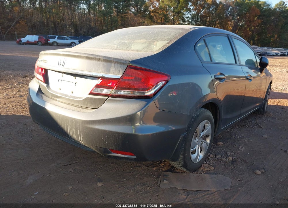 2013 HONDA CIVIC LX VIN: 2HGFB2F53DH519761