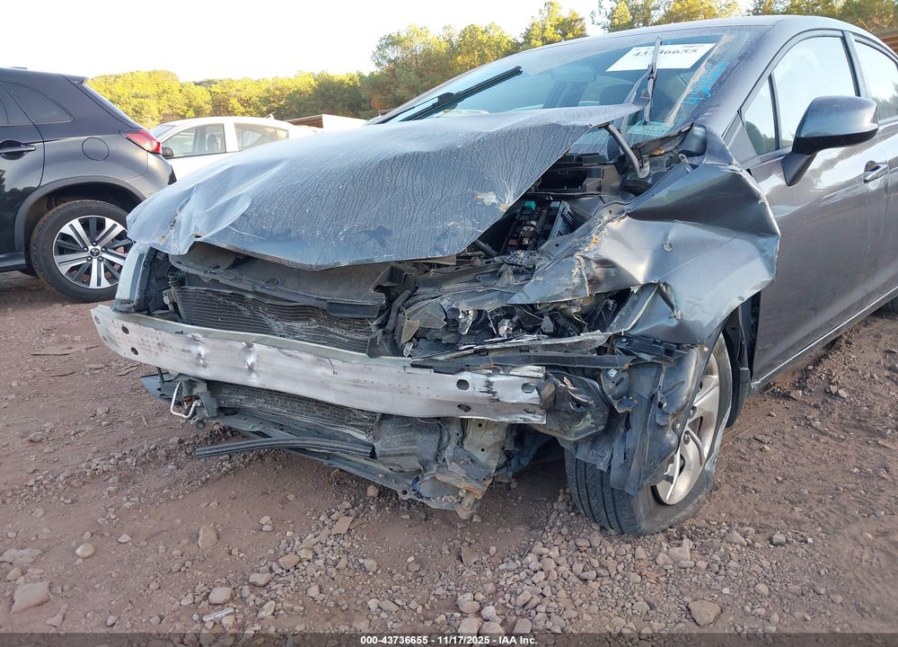 2013 HONDA CIVIC LX VIN: 2HGFB2F53DH519761