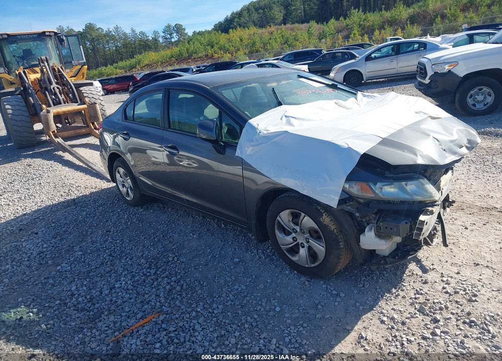 2013 HONDA CIVIC LX VIN: 2HGFB2F53DH519761