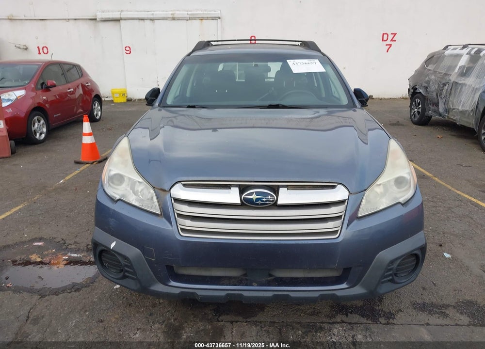 2014 SUBARU OUTBACK 2.5I VIN: 4S4BRBAC7E3320534