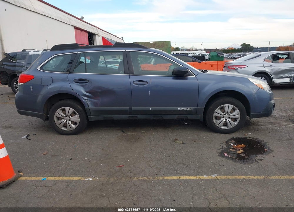 2014 SUBARU OUTBACK 2.5I VIN: 4S4BRBAC7E3320534